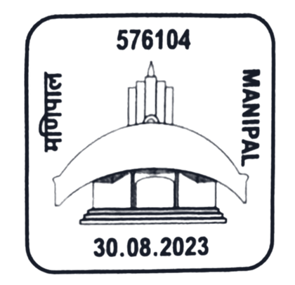 Permanent Pictorial Cancellation of Manipal: Venugopal temple, MIT campus